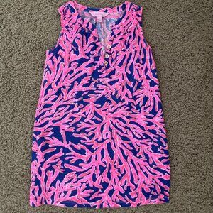 Lilly Pulitzer Tank Top Pink Coral Size S